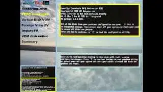Disk Installation to restore OS on Dell T610 PERC6i