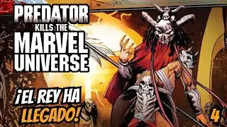 &iexcl;Los DEPREDADORES arrasan con el PLANETA! // Predator Kills the Marvel Universe #4 (2025)