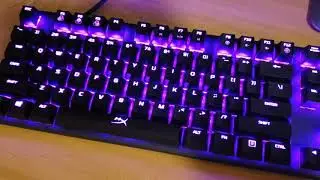 HyperX Alloy Origns Core RGB Red Switches SOUND TEST ONLY