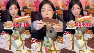 [ASMR] Dessert Mukbang Eating Mousse Cake | Mukbang Eating Show💗🍰🧁