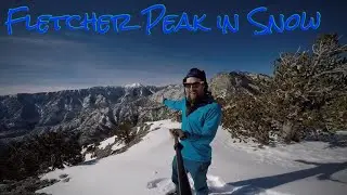 Fletcher Peak in the Snow