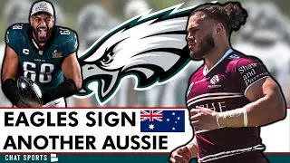 🚨Philadelphia Eagles Sign ANOTHER Freak Athlete From Australia🚨 Eagles News On Carsen Patu