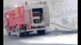 quetta fire brigade working hard