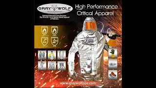 Gray Wolf&reg; High Temperature and Heat Resistant Aluminized Gloves