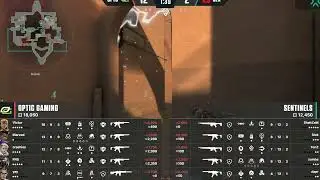 Sentinels vs OpTic Gaming - VCT Stage 1 |  last round ~ sen lost to Op?