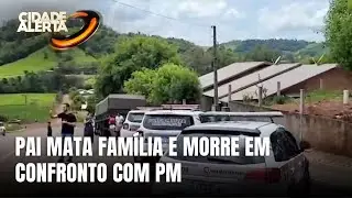 Homem mata filha e esposa a facadas em União do Oeste e é morto
