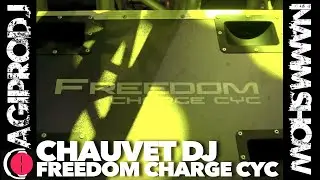CHAUVET DJ Freedom Charge Cyc  - FIRST LOOK - NAMM 2020 | agiprodj.com