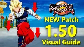 DBFZ Patch 1.50 Overview Visual Guide (it's not much)