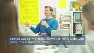 Patrick Grant brings expertise to fashion students' project