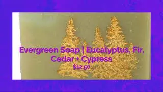 Evergreen Soap | Eucalyptus, Fir, Cedar and Cypress