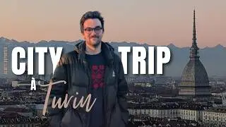 TURIN CITY TRIP 🇮🇹 ! Mus&eacute;es ferm&eacute;s et esprit de No&euml;l bof, mais le coucher de soleil sauve tout !!