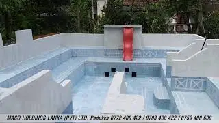 MACO SUPER PLASTER වැඩිහිටි නිවාසයක කපරාරුව සහ නාන තටාකය ඉදිවෙන අයුරු (PRIYANTHA 070 3400 682)