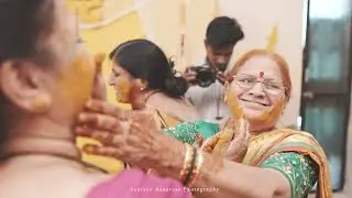 Groomside  ￼Haldi highlight