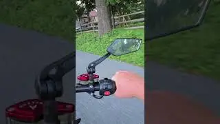 Top Speed Run MotoTec 48v 1000w E-MINIBIKE 27mph #minibike #ebike #electricbike