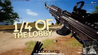 What a bot lobby looks like in Console PUBG | PS5