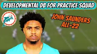 Film Breakdown: John Saunders Jr. Showed Good Traits in Preseason for Miami