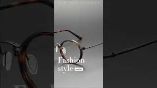 Experience Timeless Elegance with Round Titanium Eyeglasses!