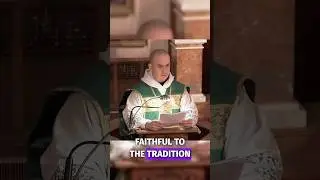Stay true to tradition! | Sacred Heart Church Fr. Santiago Richards #bostonlatinmass #catholicism
