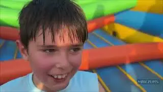 Big Bounce! Visiting the WORLD'S BIGGEST BOUNCE HOUSE with Mase Plays