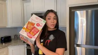 Reviewing Joyba Bubble Tea! Mango 🥭 And Strawberry 🍓!
