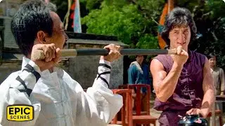 Jackie Chan’s wildest fight against the unstoppable Bamboo King – Drunken Master