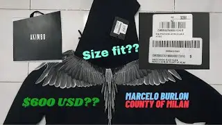 REVIEW MARCELO BURLON WINGS HOODIE | SIZE GUIDE | COUNTY OF MILAN