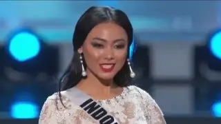 Miss Universe Indonesia 2013 WHULANDARY HERMAN at Miss Universe 2013 Preliminary Competition
