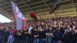 Coro curva sud noi non ti lasceremo mai cremonese Foggia