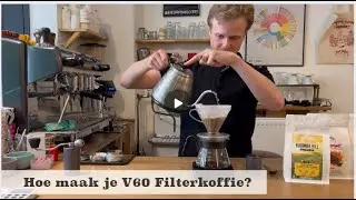 Hoe maak je V60 filterkoffie?