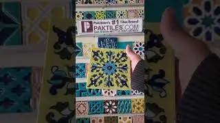 6x6 Size Multani Tiles Information in Pakistan l Gujranwala Ceramic Mosaic Tiles Design Price 