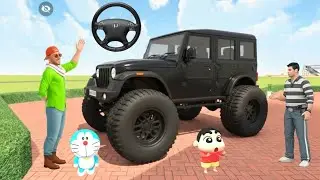 Franklin purchase New Modified Monster Thar car 🚗 in Indian Theft auto simulator
