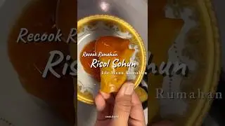 Risol Sohun dari @SohunKembangMatahari  #risoles #risolsayur #fyp