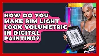 How Do You Make Rim Light Look Volumetric In Digital Painting? - The Virtual Art Desk