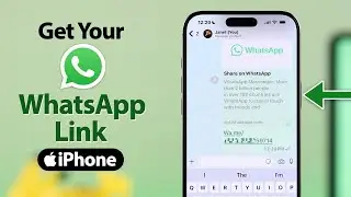 How to Get WhatsApp link on iPhone! [Find]