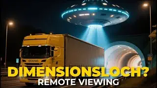 Ein Lastwagen in einem Dimensionsloch? UFO-Entf&uuml;hrung eines LKW? Remote Viewing
