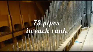Video Tour Inside Pipe Room for 1928 Reuter Opus 300 Organ, Immanuel Lutheran Church Buffalo MN