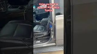 Took my Ford truck to program a GM vehicle. Typical  #automotivetechnician #automotiverepair
