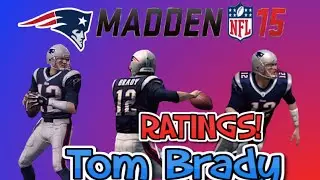 Madden 15 Player Ratings - Tom Brady - Madden 25 Gameplay!