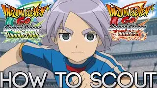Inazuma Eleven GO Chrono Stones Thunderflash/Wildfire : How To Scout Shawn Froste (Fubuki)