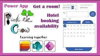 Power App Hotel Room Booking App example  Get a room!