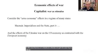 War is the continuation of politics /policy by other means, with Mike Macnair.