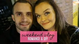 FAMILY WEEKEND VLOG - A LITTLE ROMANCE, TURNING 30, MORE BABY PREP & DIY