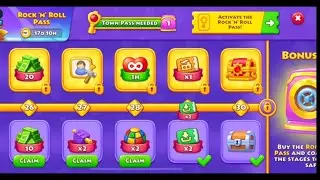 Township Gameplay Level 113 #2 unlocked Rock Pass Rewards 