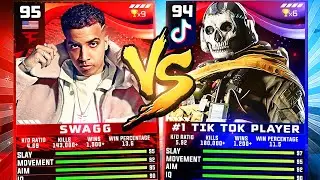 SWAGG vs #1 TikTok Player in Warzone