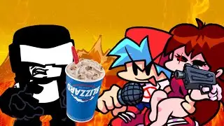 Boyfriend goes to Dairy Queen 2 - Attack on Tankman (FNF Animation Week 7)