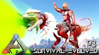 ARK: SURVIVAL EVOLVED - FIRST ALPHA TAME K.O. KING !!! EXTINCTION CORE TALAMH E03
