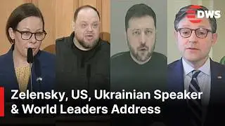 FULL CRIMEA PLATFORM SUMMIT: Zelensky, US Speaker Johnson & World Leaders Address in Stockholm |AC1E