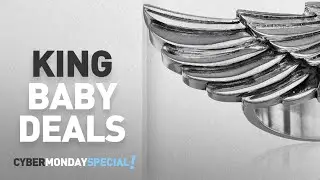 Cyber Monday Women's Jewelry By King Baby: King Baby Men's Wing Ring