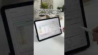 Staying productive & managing my life✨#lifeplanner #digitalplanner #planwithme