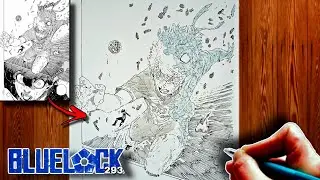 Manga Drawing Yoichi Isagi, Chapter 293 | Blue Lock | ブルーロック | Step-by-Step Tutorial